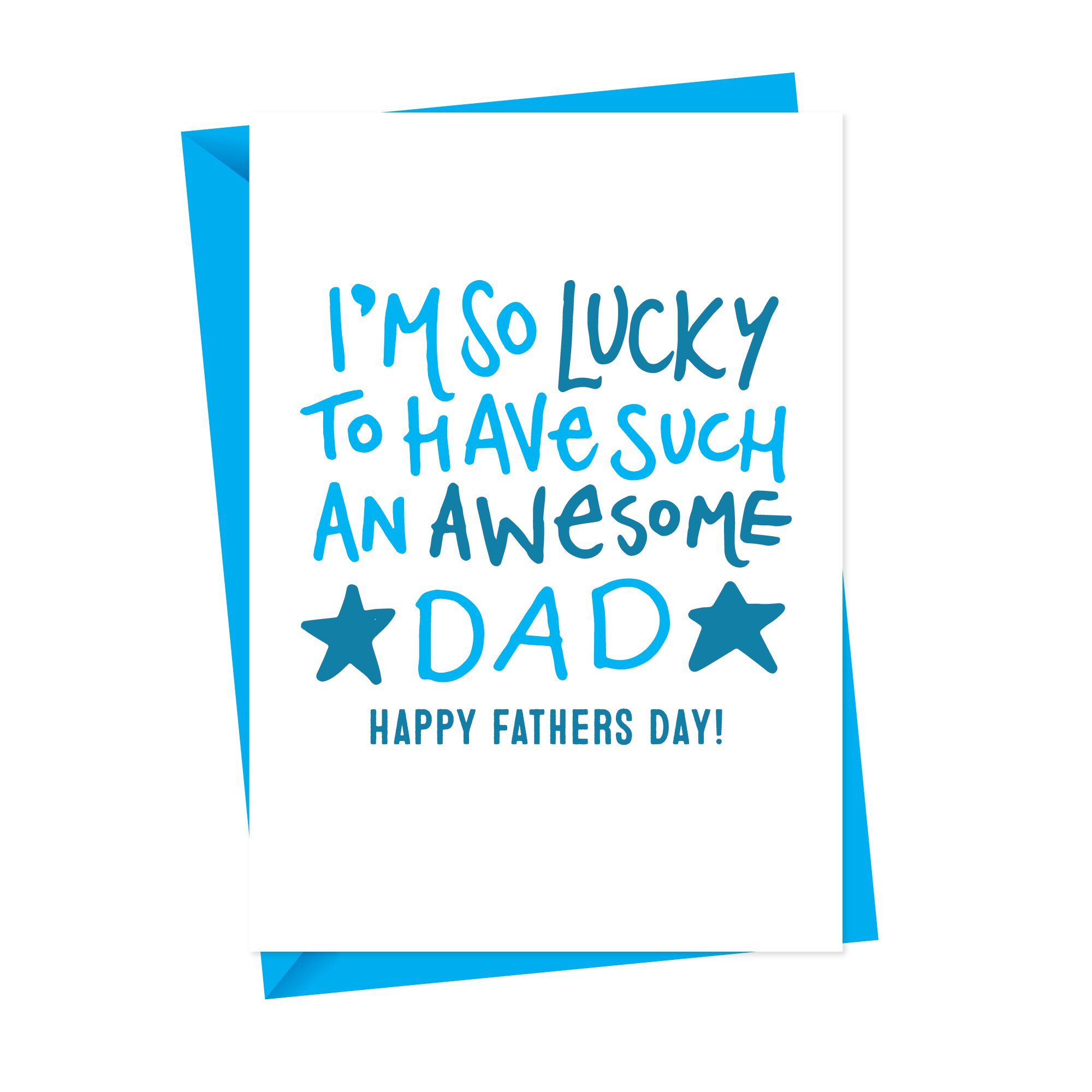 Awesome Day Fathers Day Card