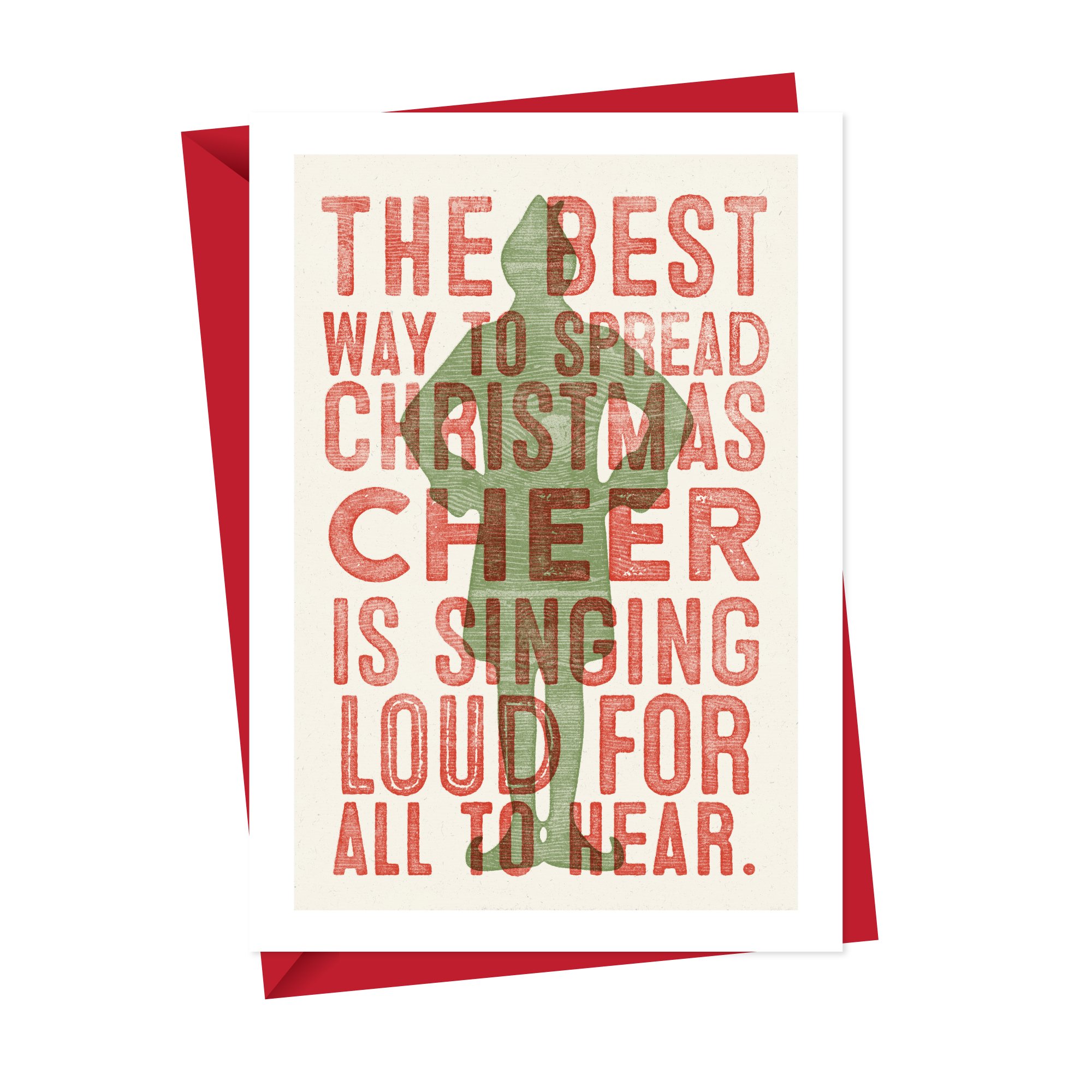 Buddy Christmas Cheer Card