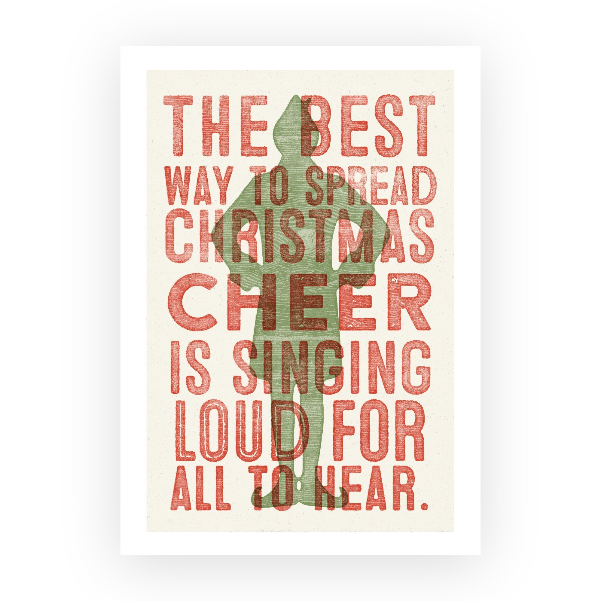 Christmas Cheer Buddy Print