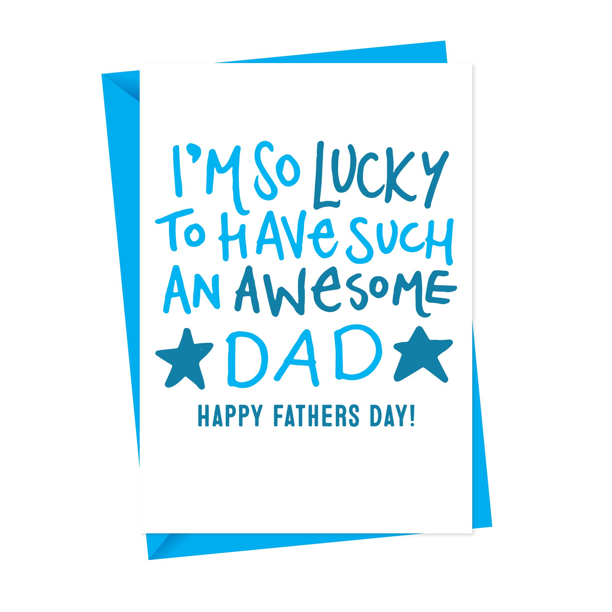 Awesome Dad Fathers Day Card