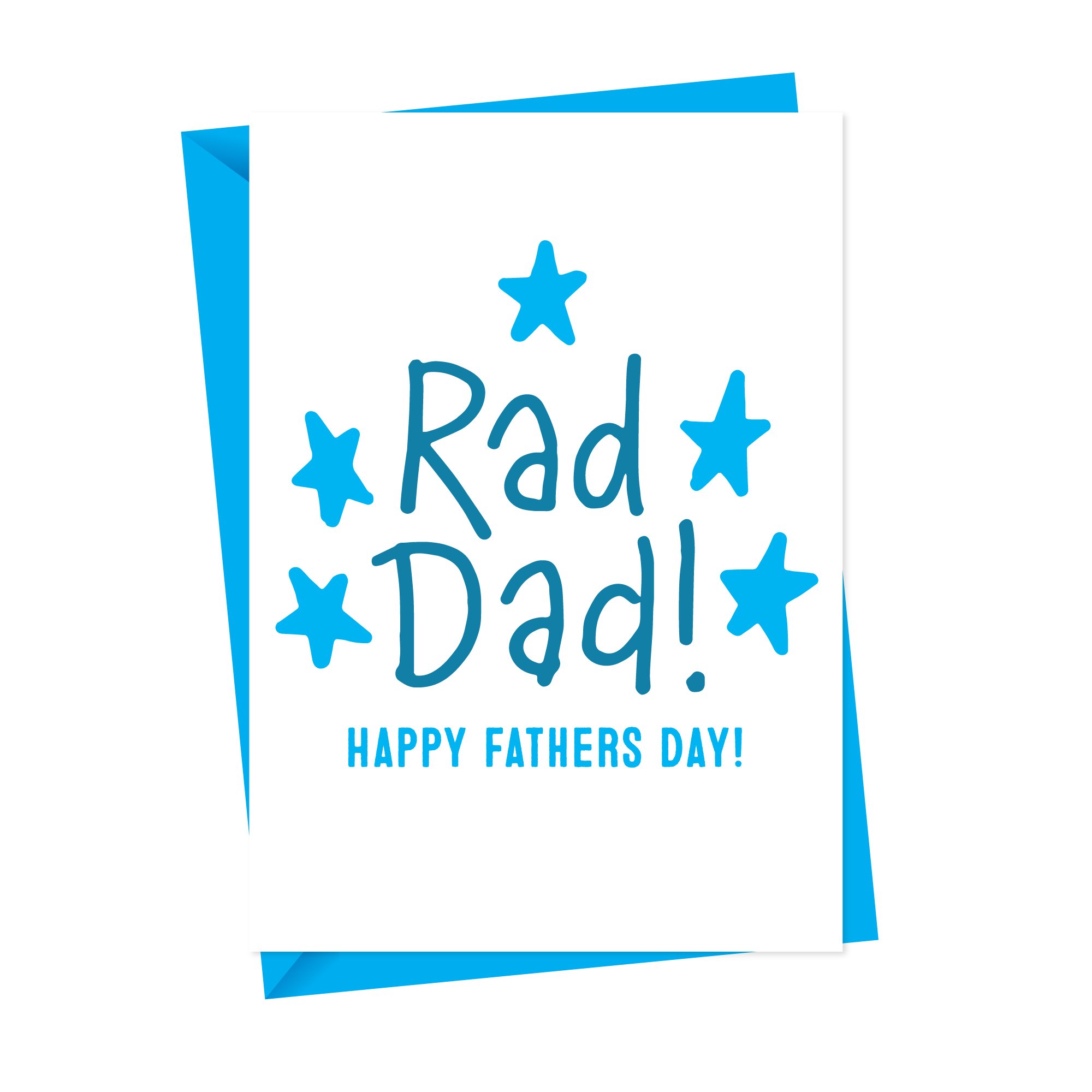 Rad Dad Fathers Day Card