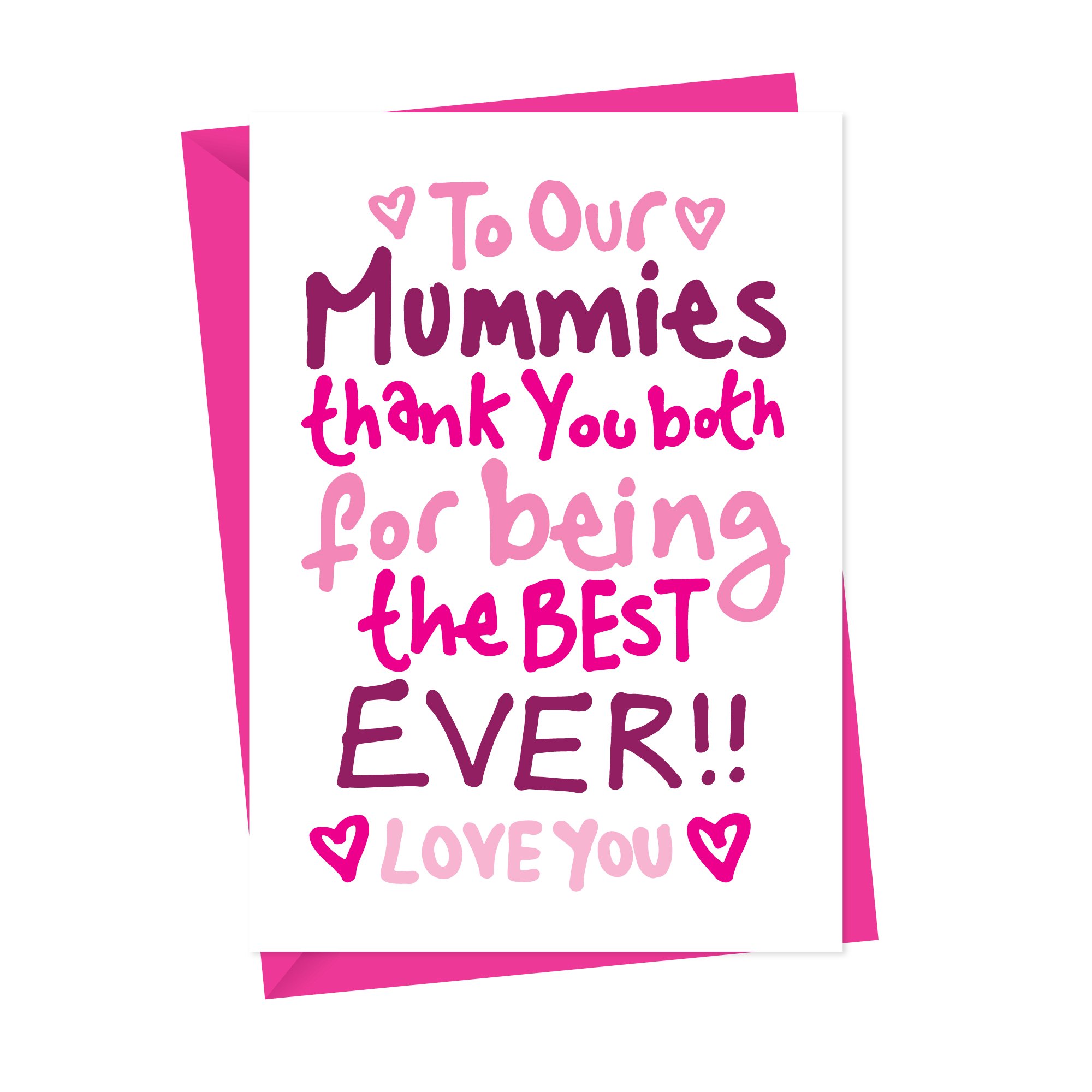 Two Mummies Mothers Day Card