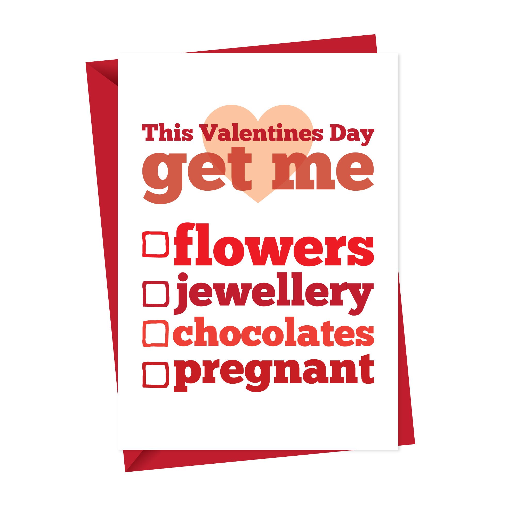 Valentines Day Card Get Me Pregnant
