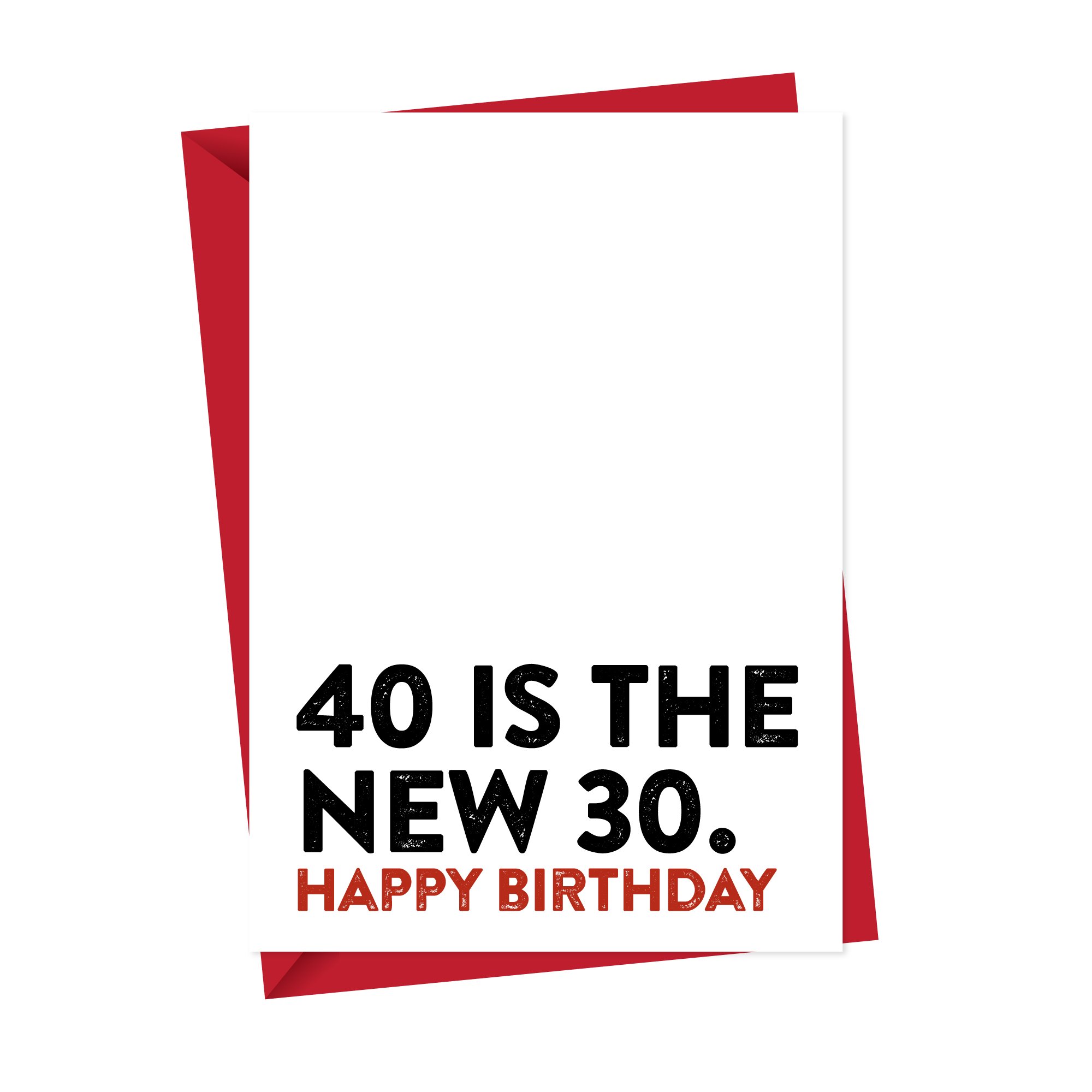 40 is the new 30