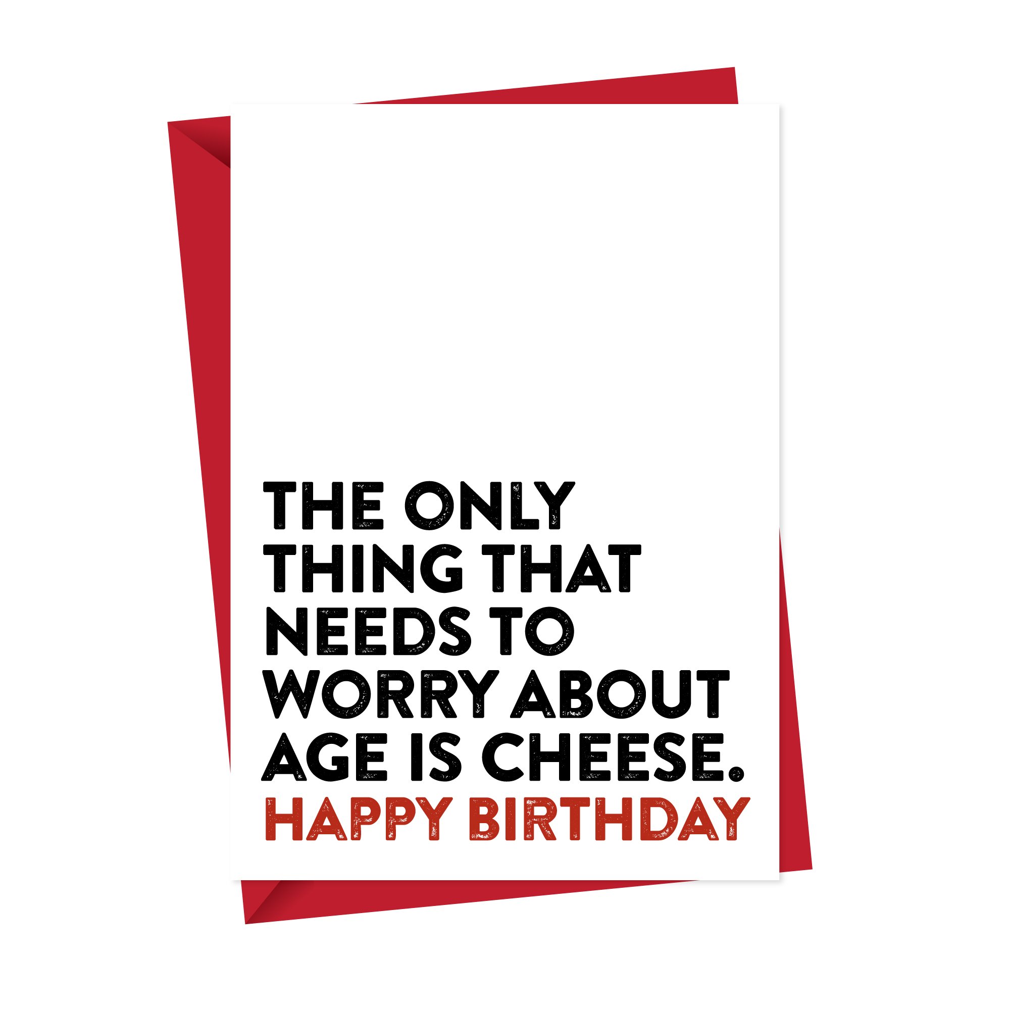 Age is for cheese