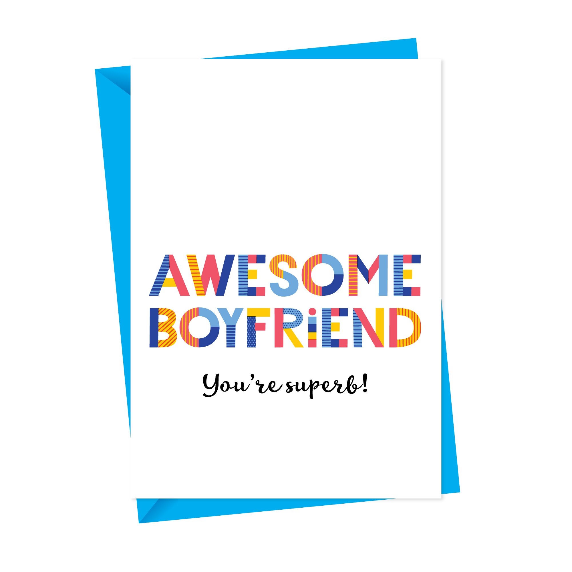 Awesome Boyfriend Card