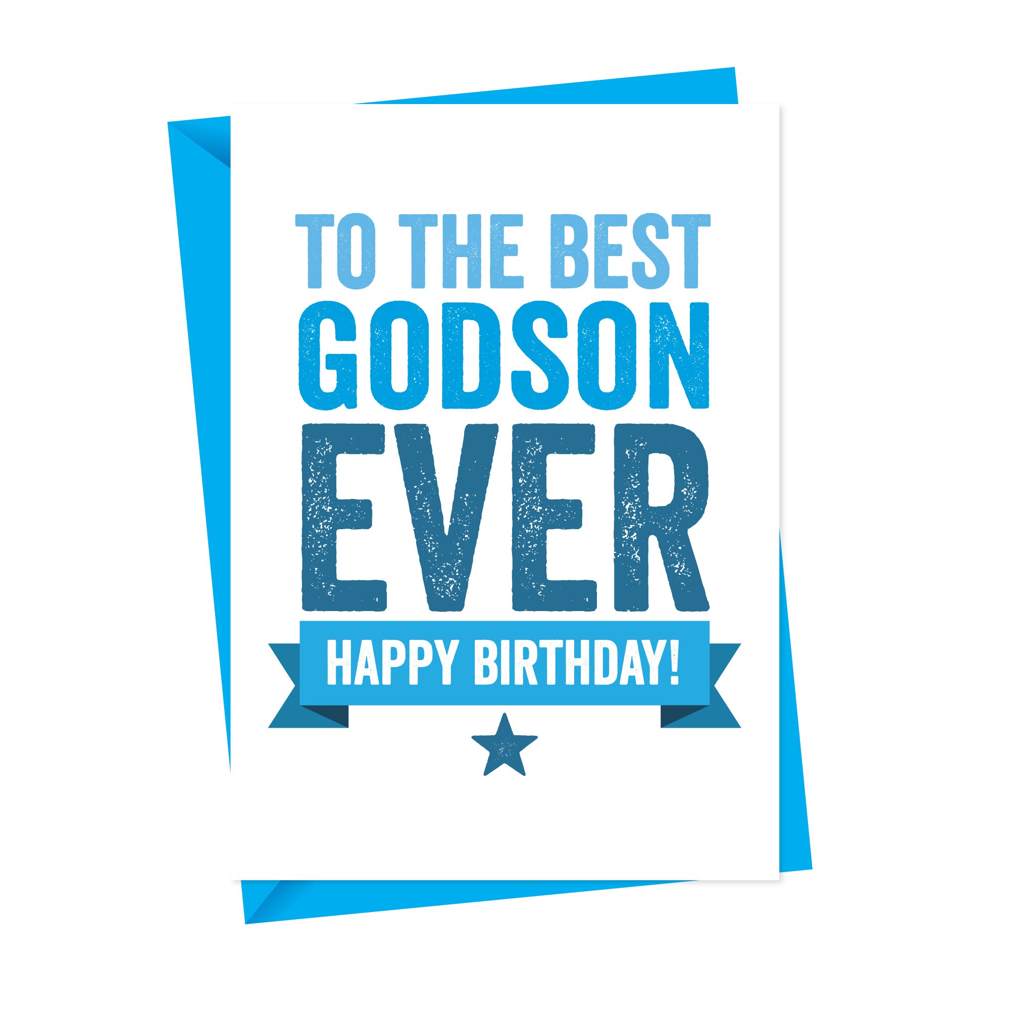Godson birthday card