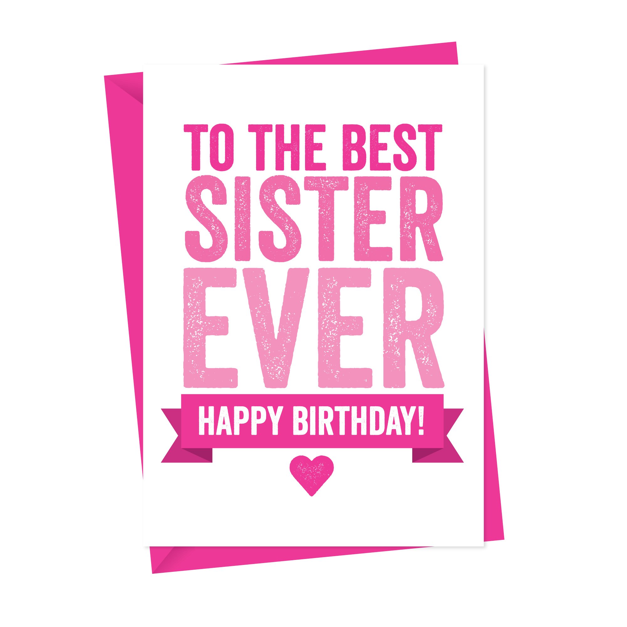 sister birthday card