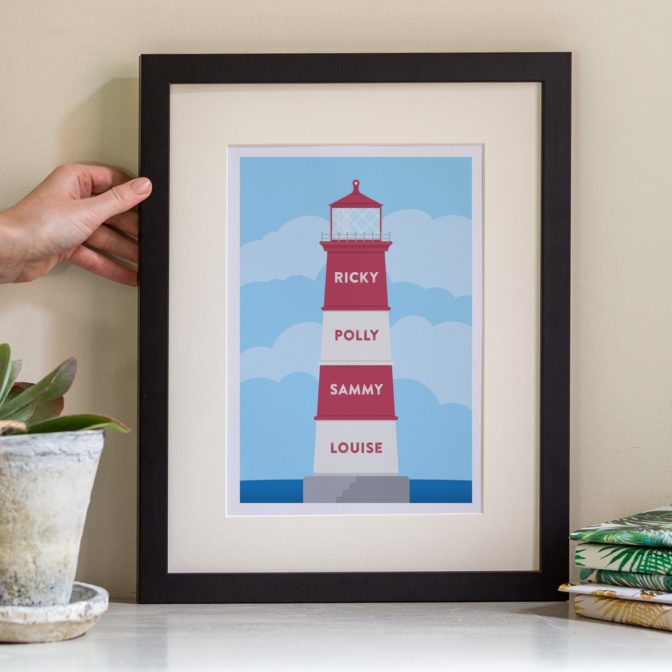 Personalised-Home-Family-Or-Friends-Lighthouse-Print-Black