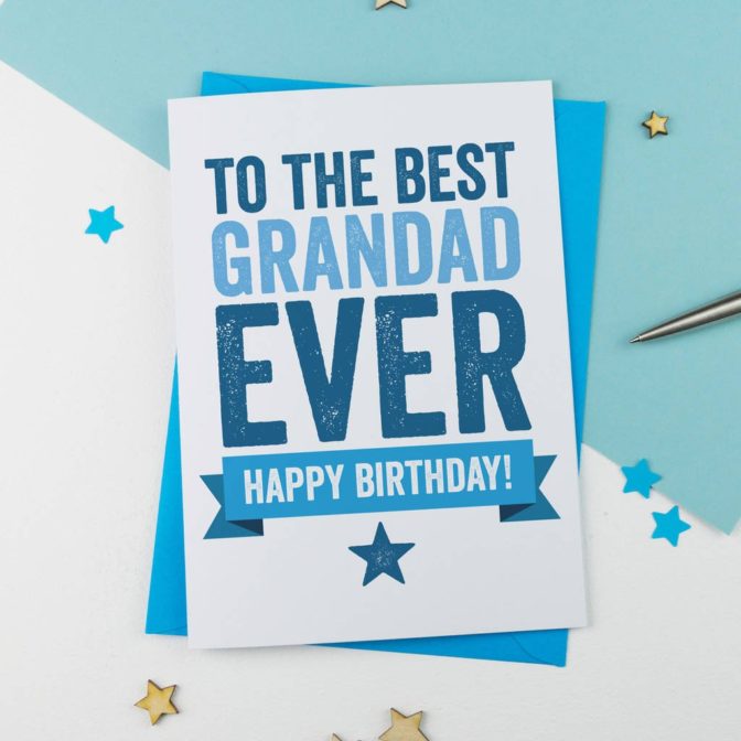Gramps/grampy/grampa birthday card