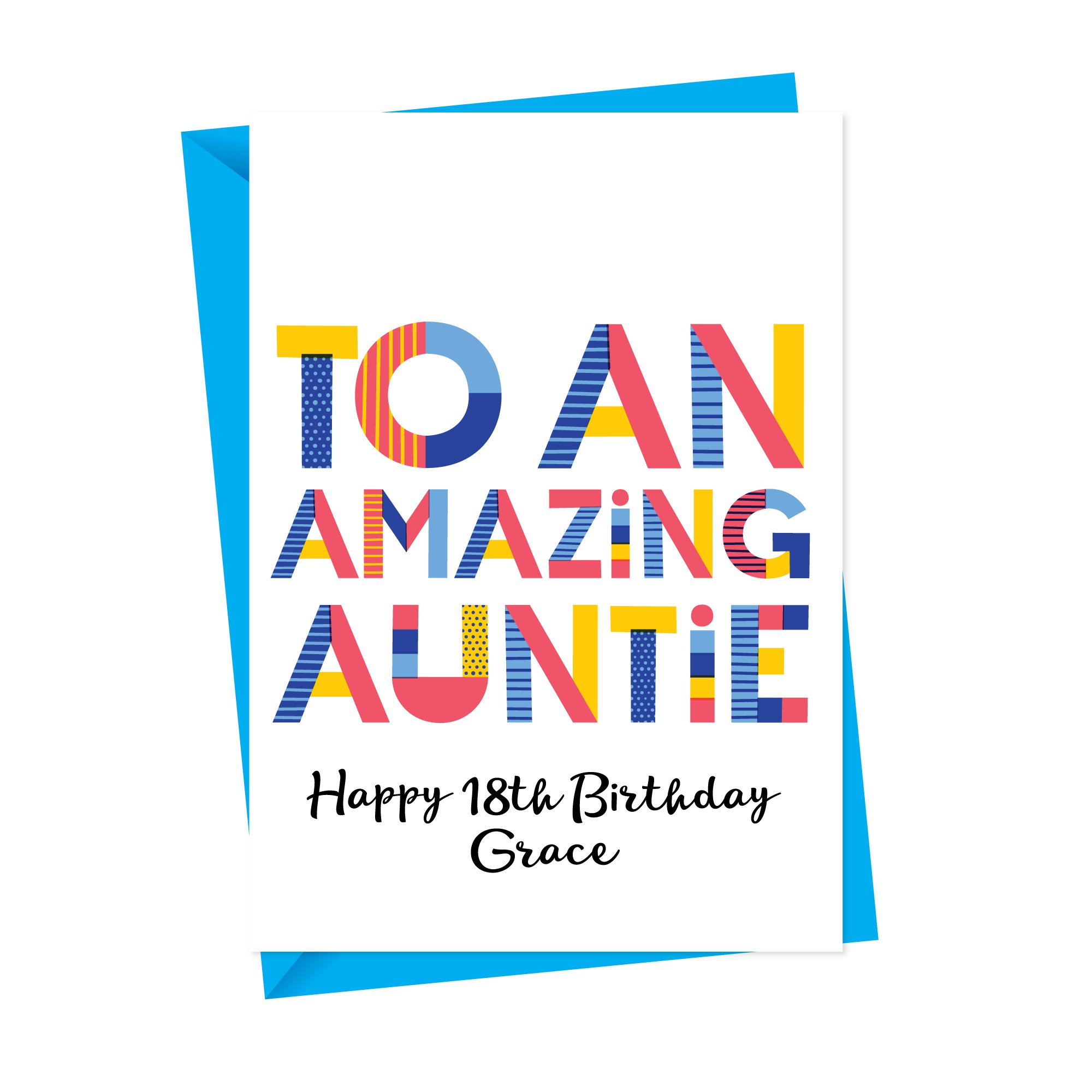 amazing aunt card