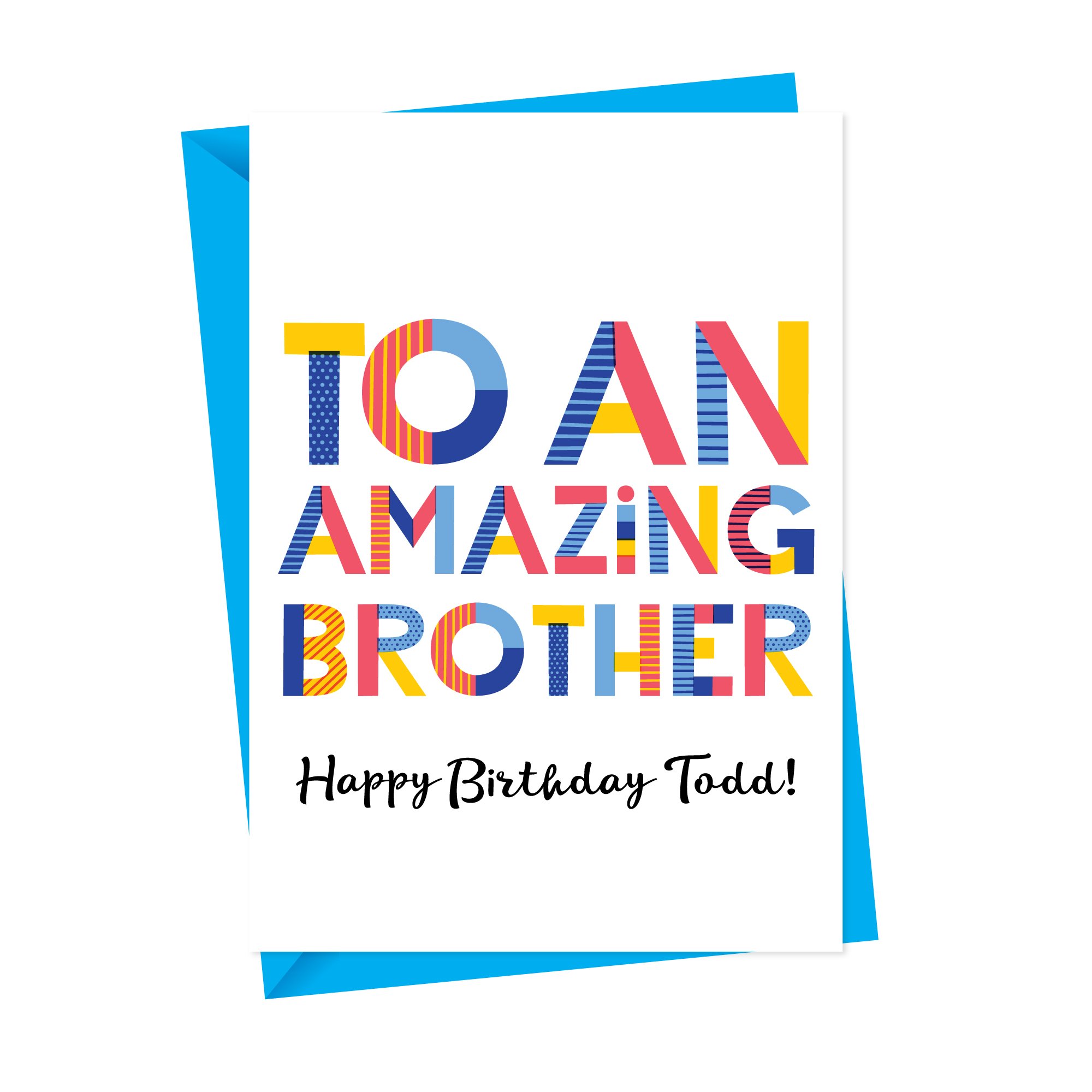 amazing brother card