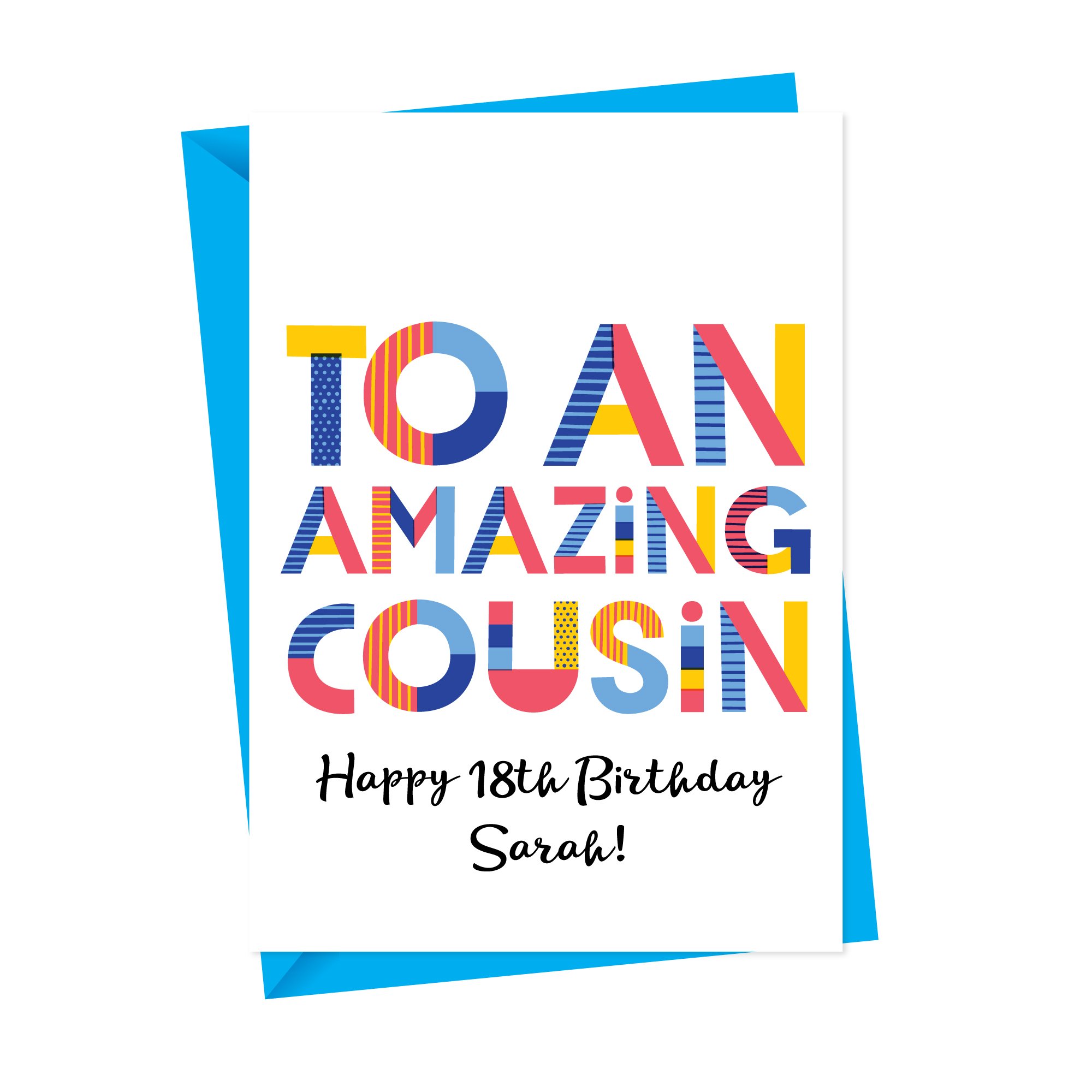 amazing cousin card