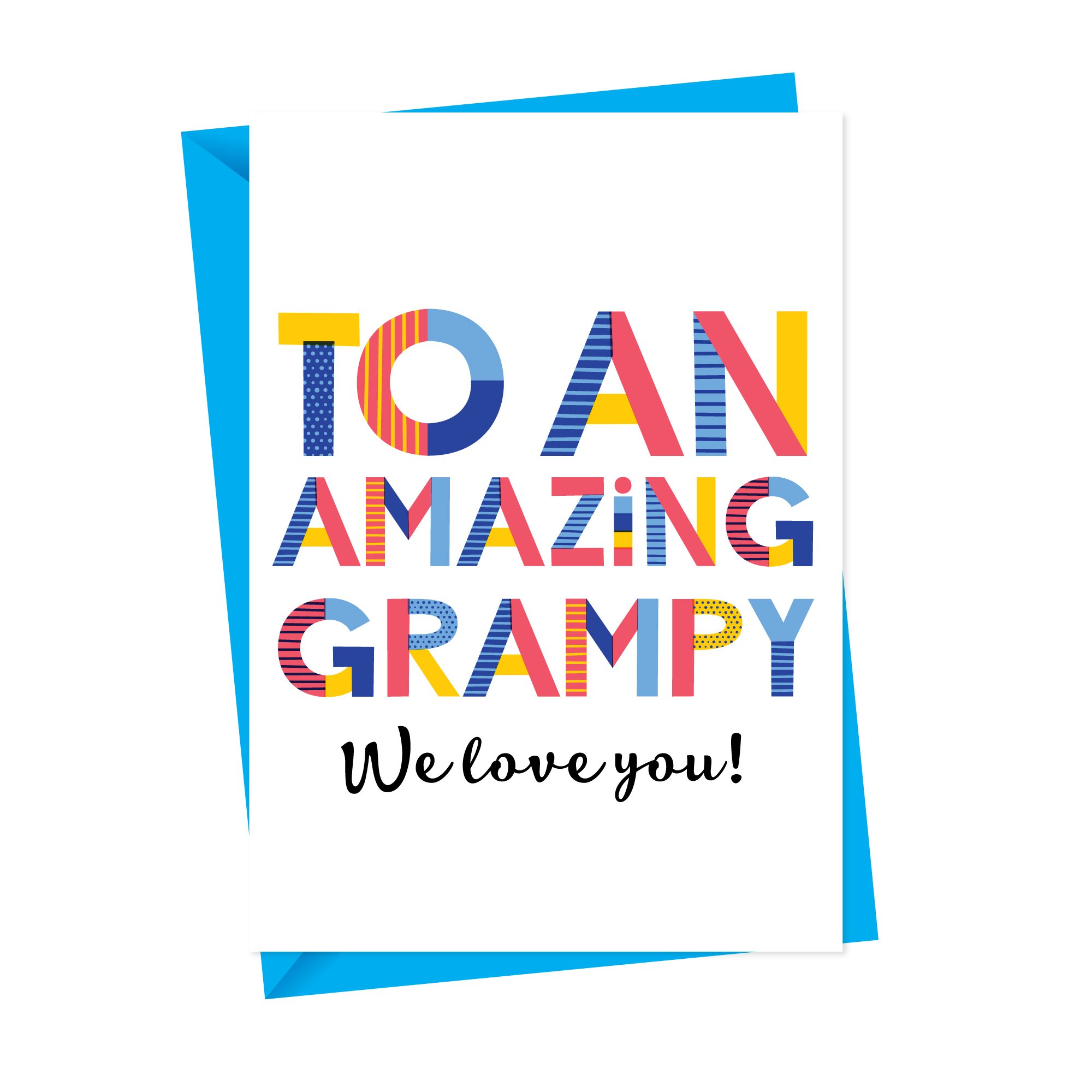amazing Gramps, Grampy, Grandad, Grandpa card