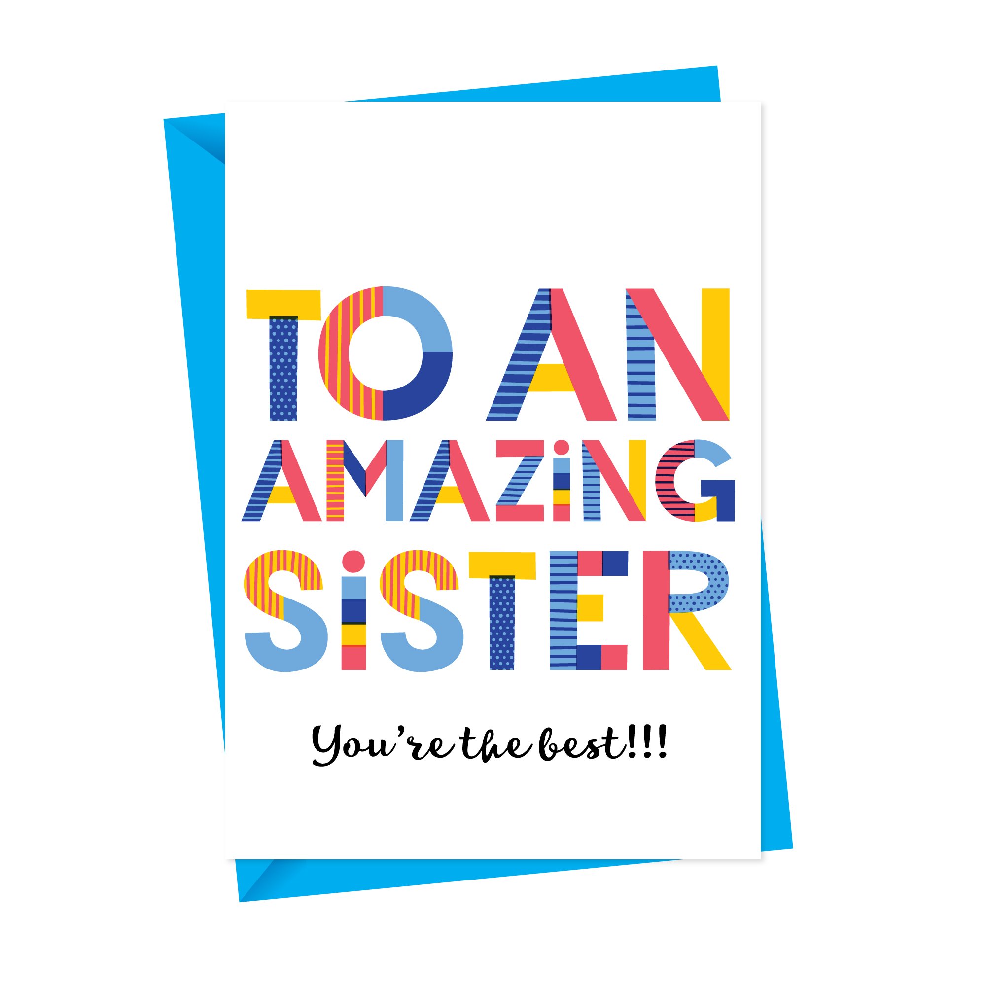 amazing sister card