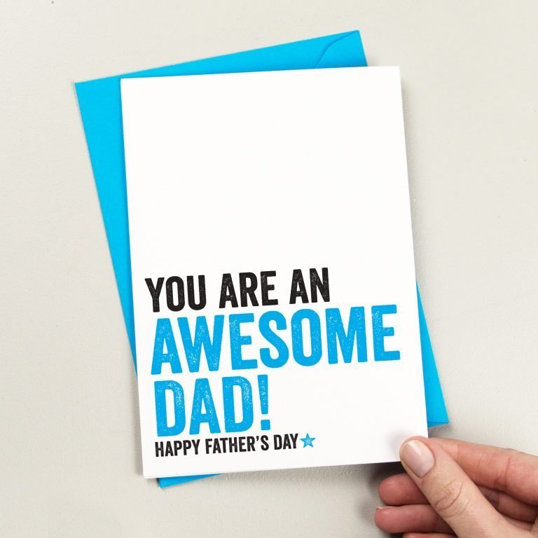 You are An Awesome Dad Fathers Day Card