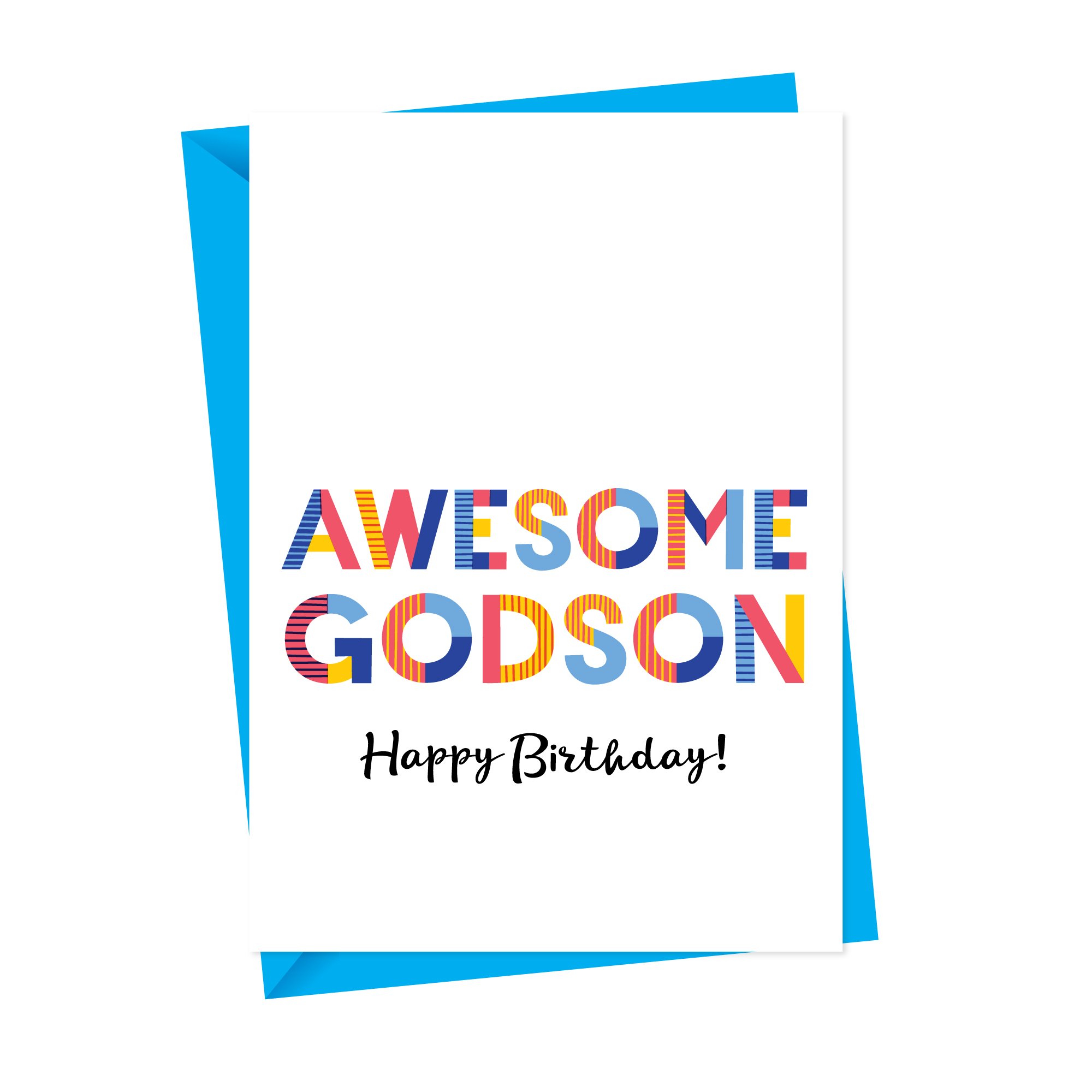 awesome godson card