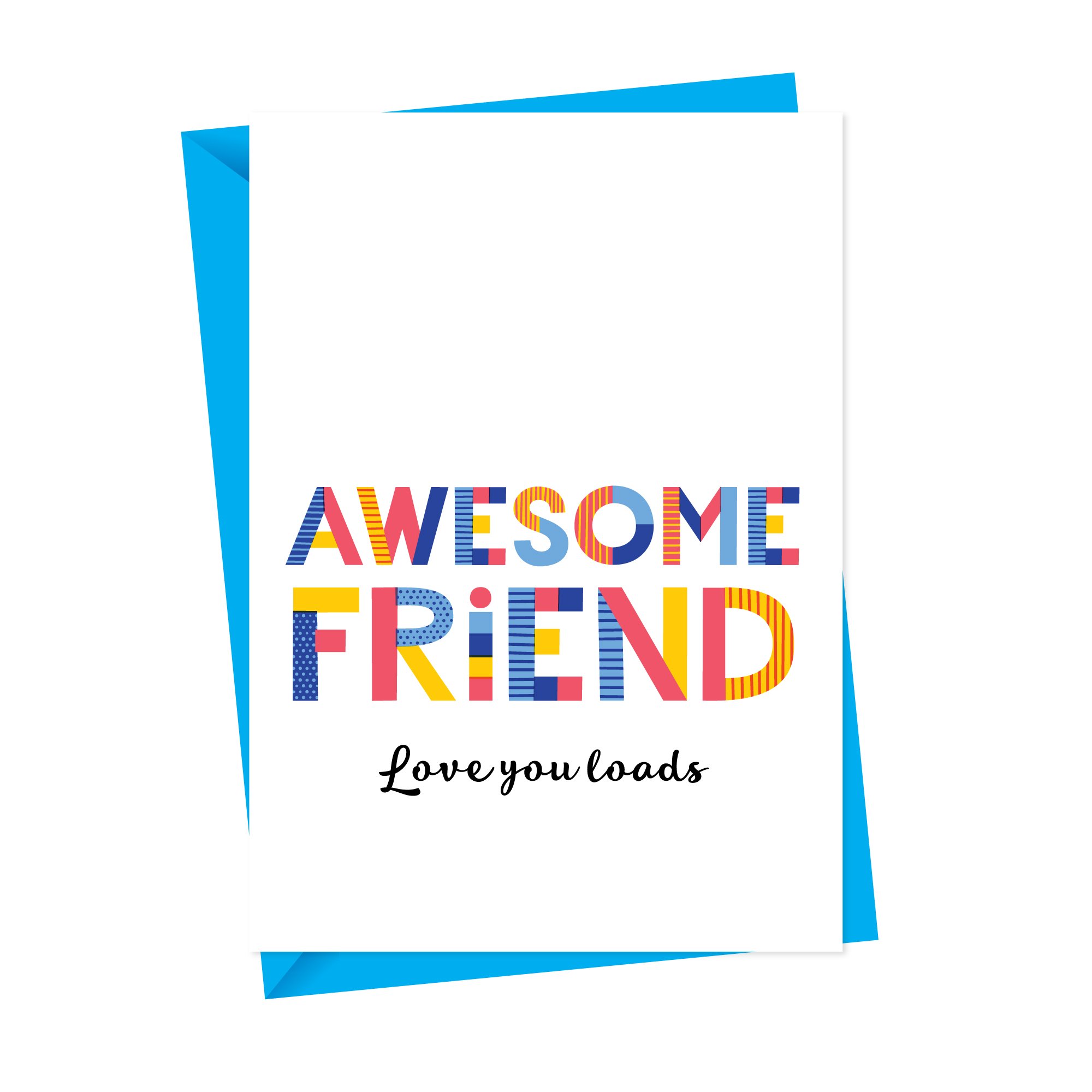 awesome friend card