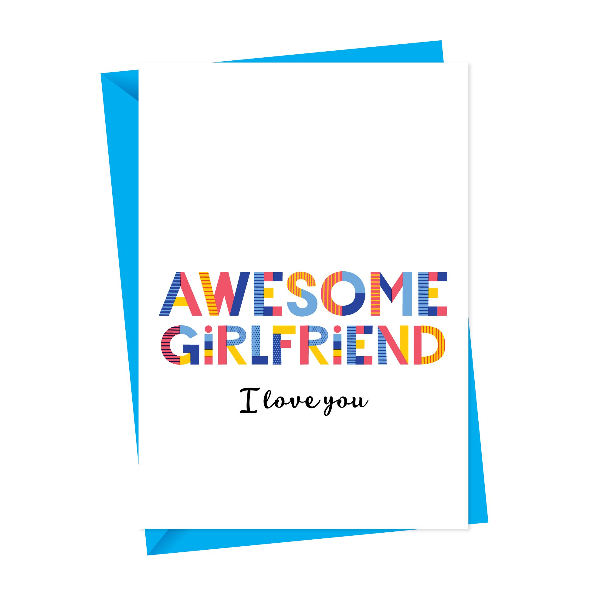 Awesome girlfriend card