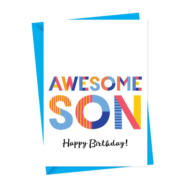awesome son card