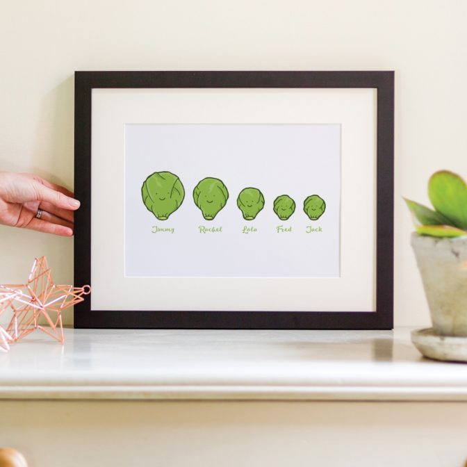 Brussel-Sprout-Family-Print-black