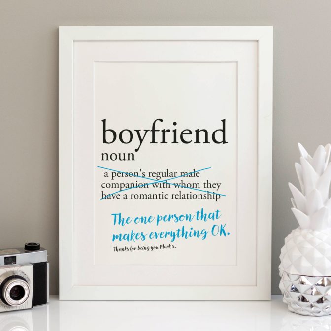 Dictionary-Boyfriend White