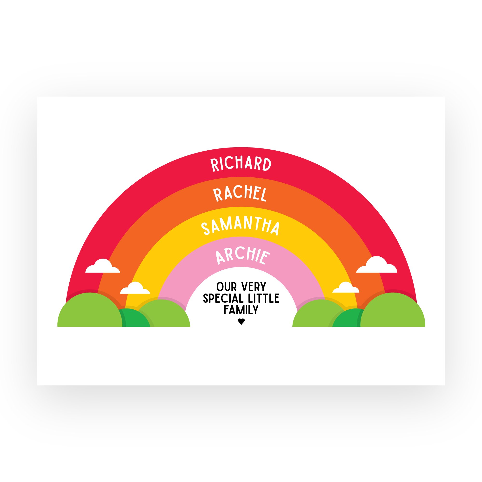 Family-Rainbow-Print