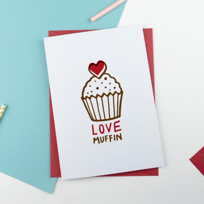 Love Muffin Card
