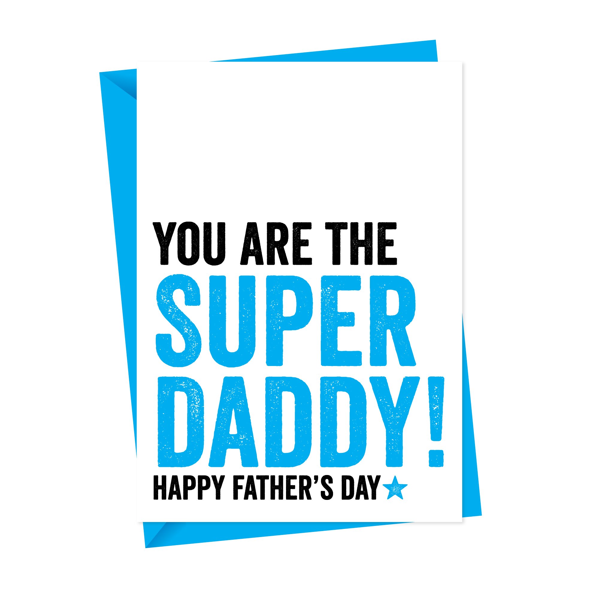 The Super Daddy Fathers Day Card