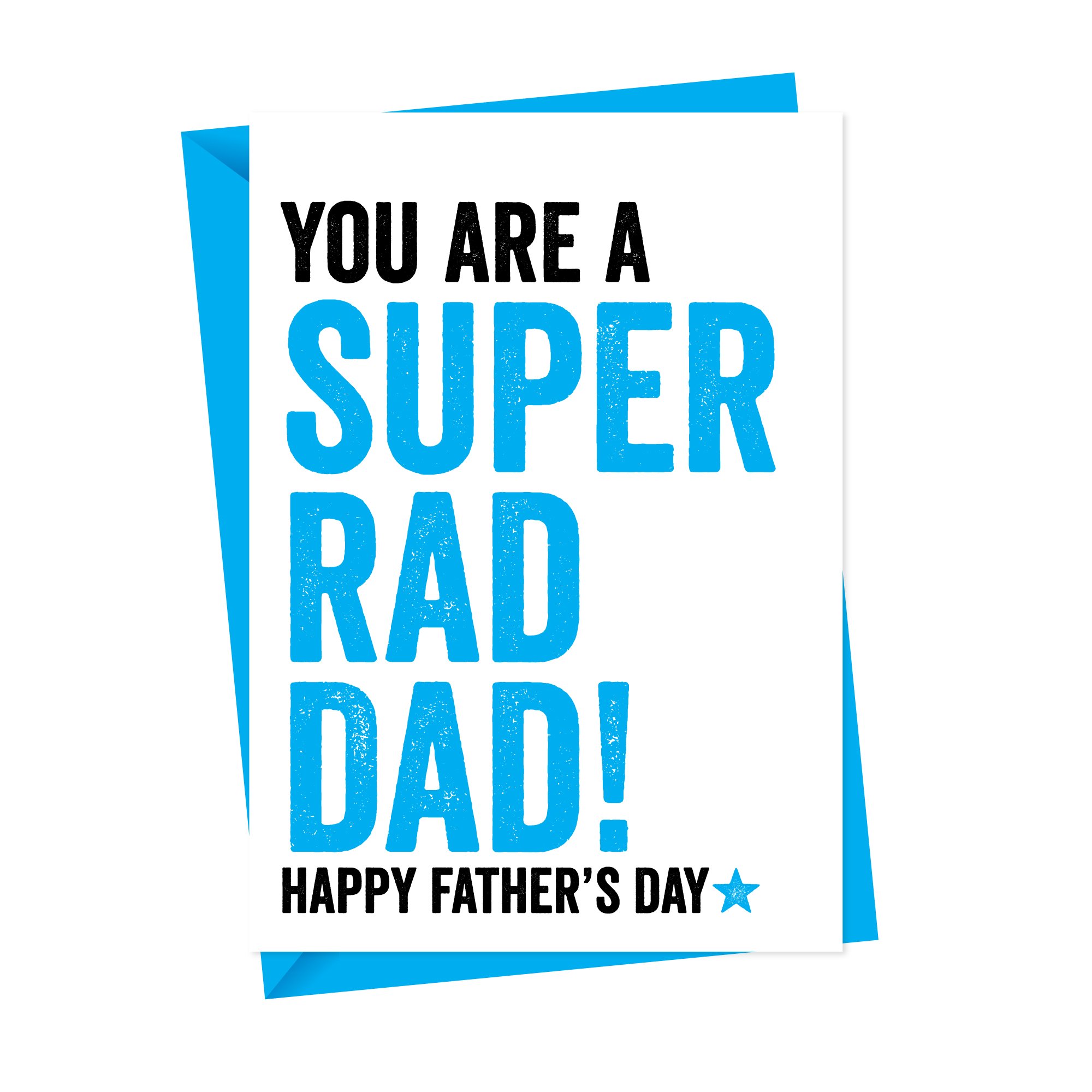 Super Rad Dad Fathers Day Card