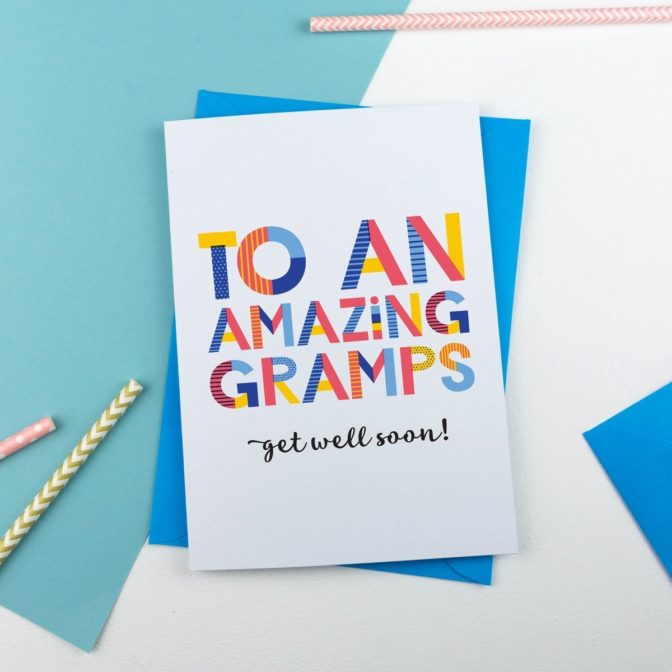 amazing Gramps, Grampy, Grandad, Grandpa card