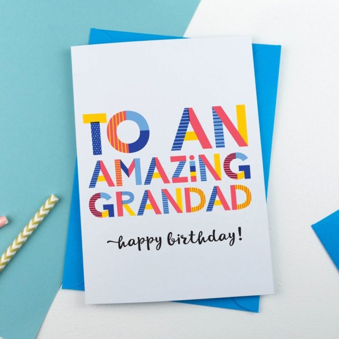 amazing Gramps, Grampy, Grandad, Grandpa card