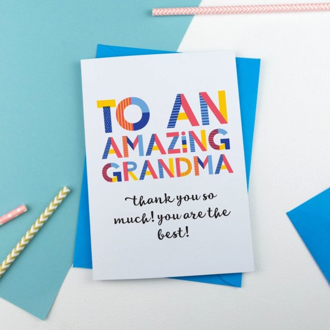 amazing Gran, Granny, Grandma card
