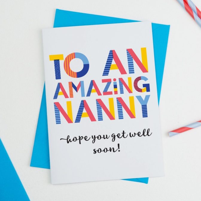 amazing Nan, Nanna, Nanny card
