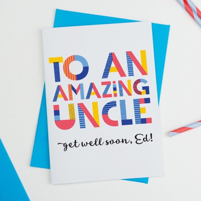 amazing uncle card
