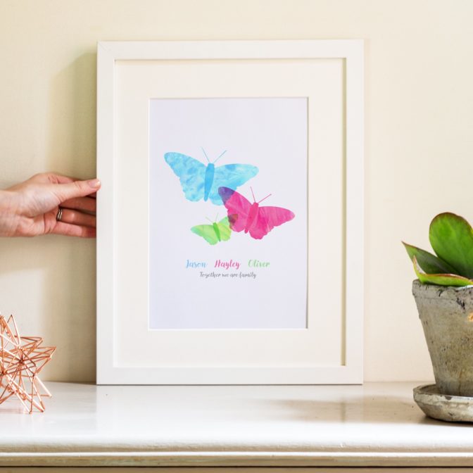 Butterfly-Watercolour-Print-White