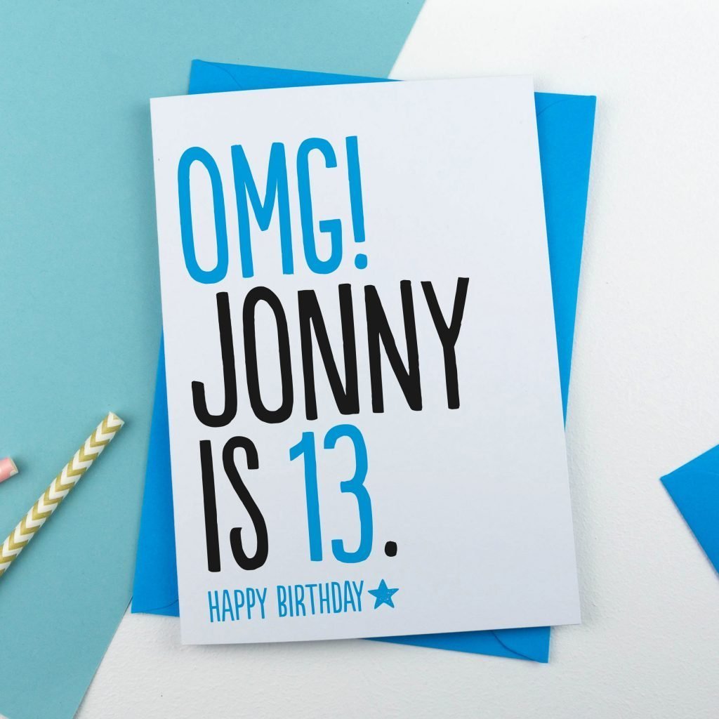 Personalised Birthday Cards