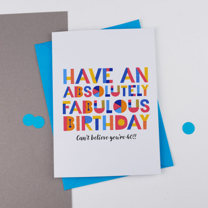 Have A Fabulous Birthday Card