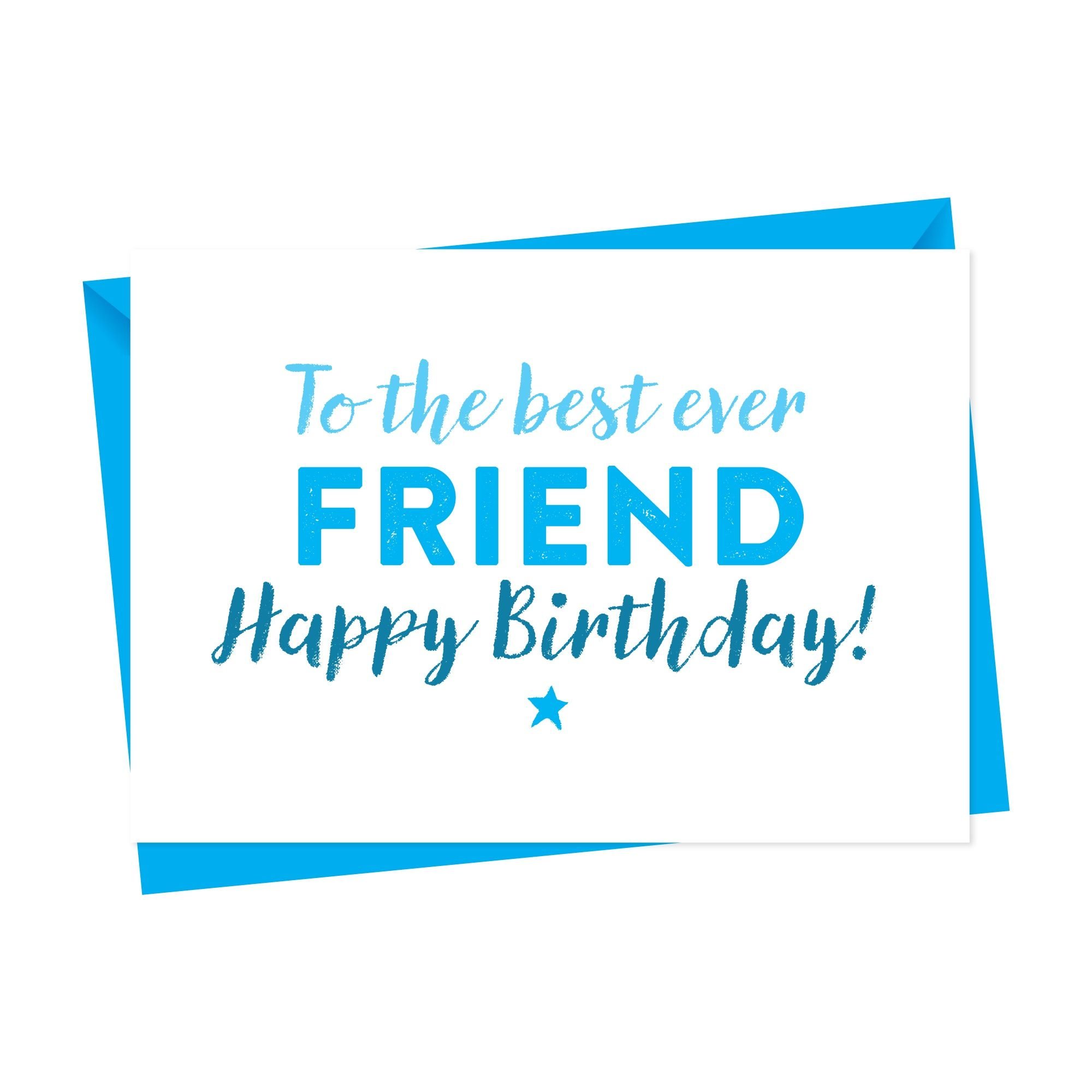 Canvas Birthday Card For Best Friend Birthday Card A Is For Alphabet And you will find a better man than i am. birthday card for best friend