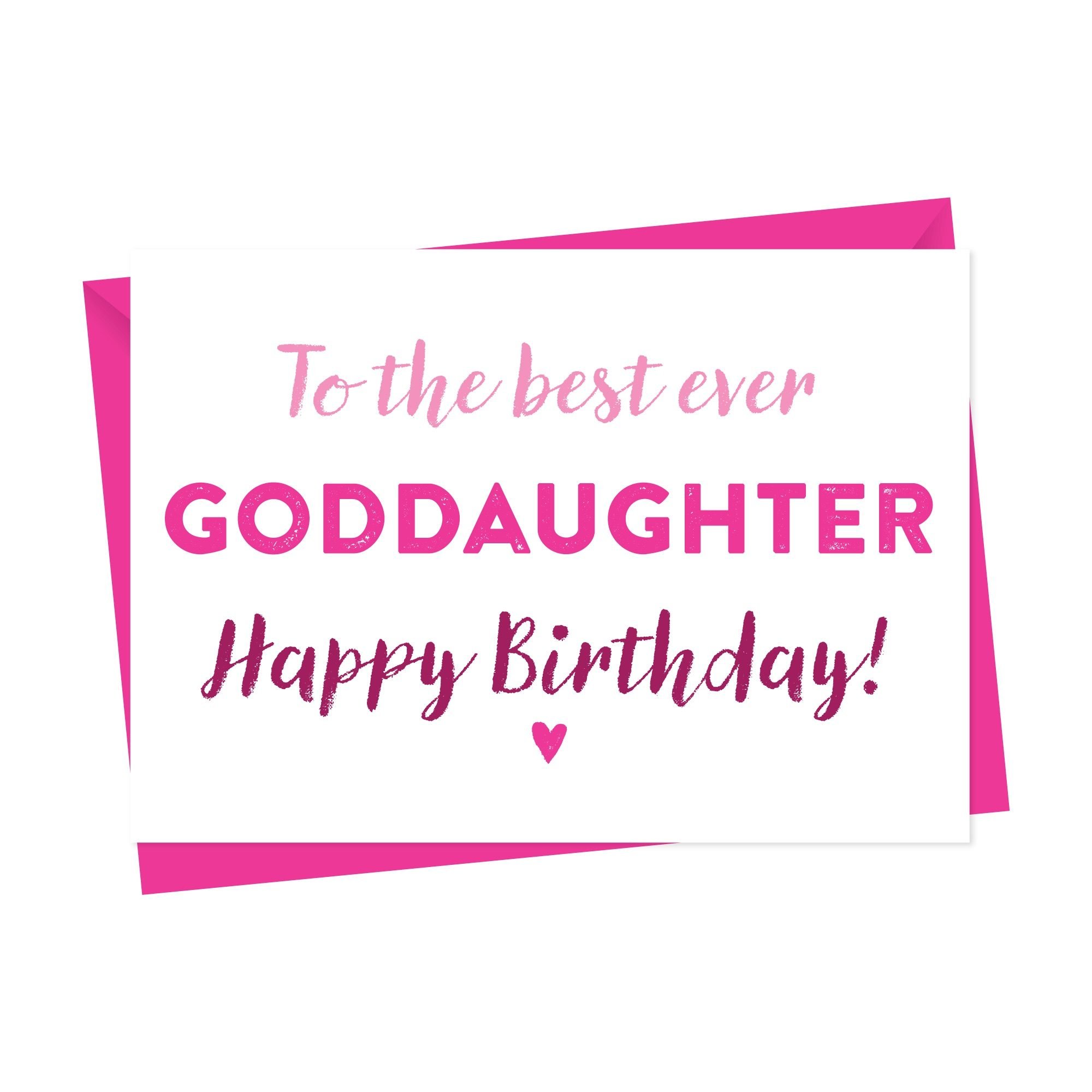 Birthday Card For Goddaughter Birthday Card A Is For Alphabet