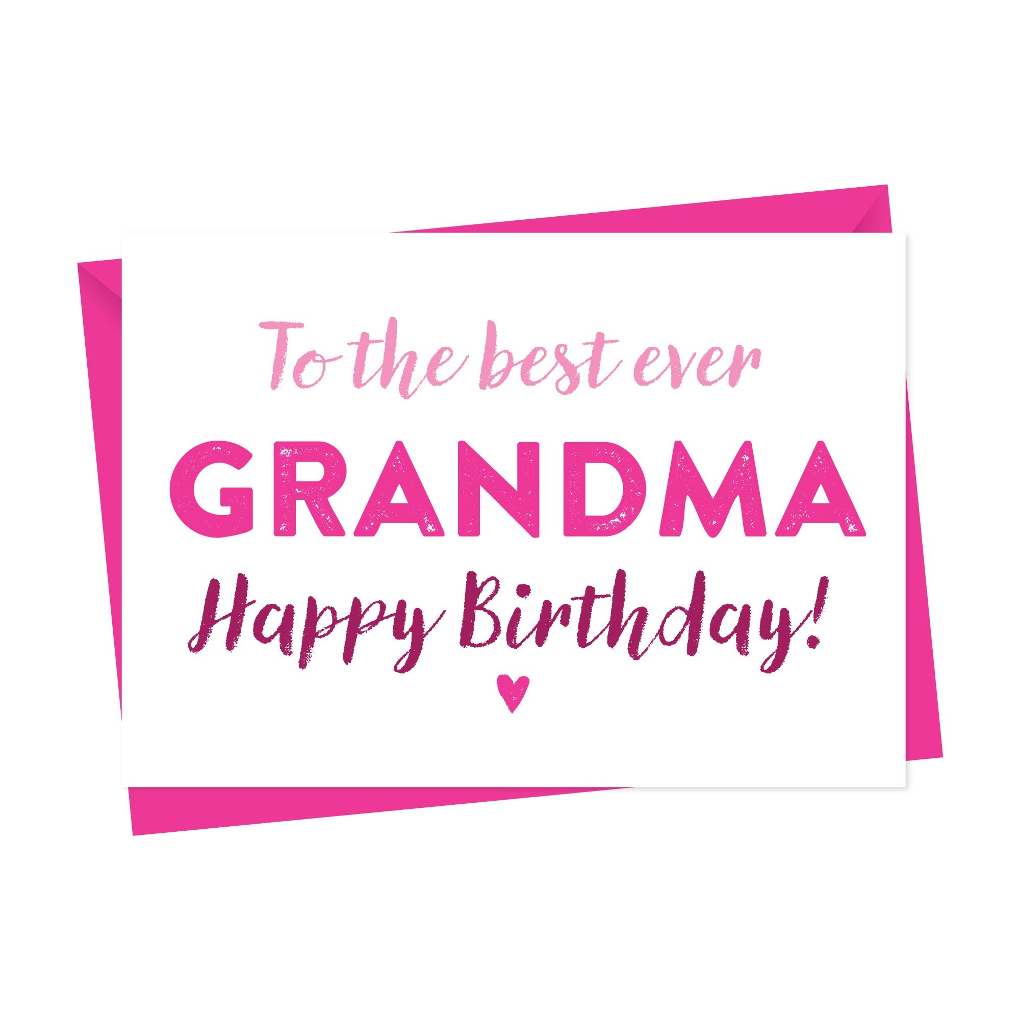 Birthday Card for Gran, Nan, Nanny, Granny, Grandma