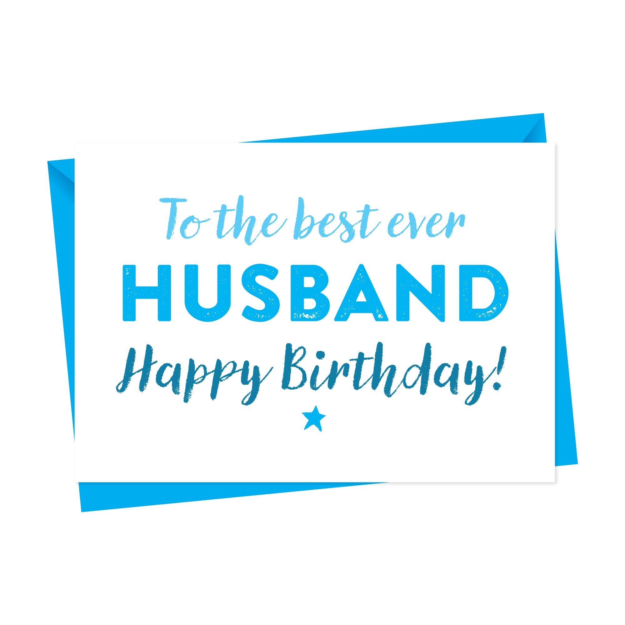 Canvas Birthday Card For Husband