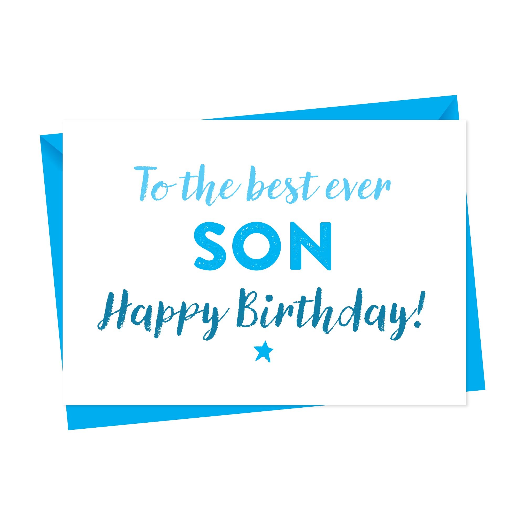 Canvas Birthday Card For Son