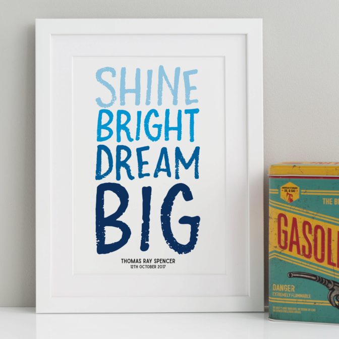 Shine Bright Dream Big Print_White3