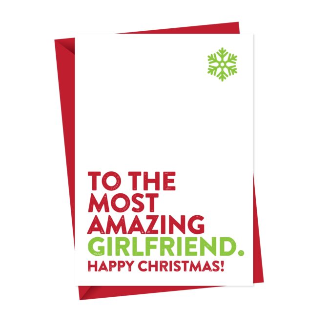 Most Amazing Boyfriend or Girlfriend Christmas Card