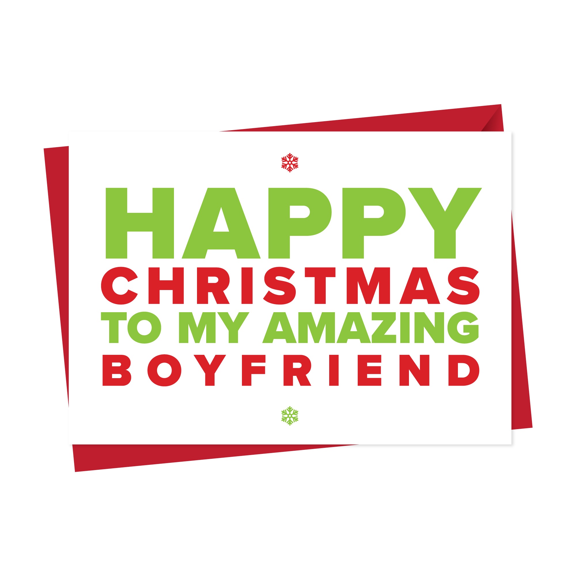 Christmas Card for An Amazing Boyfriend