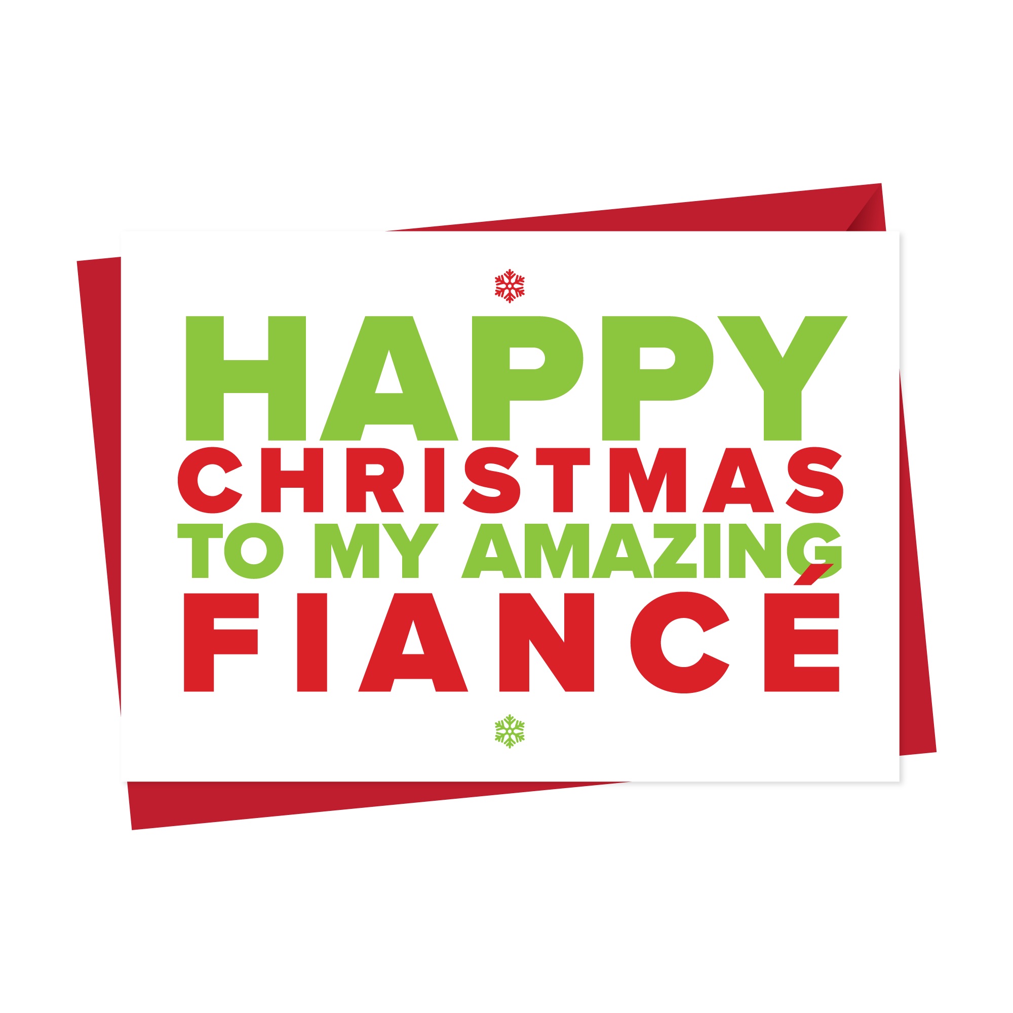 Christmas Card for An Amazing Fiance OR Fiancee Christmas Card for An Amazing Fiance OR Fiancee