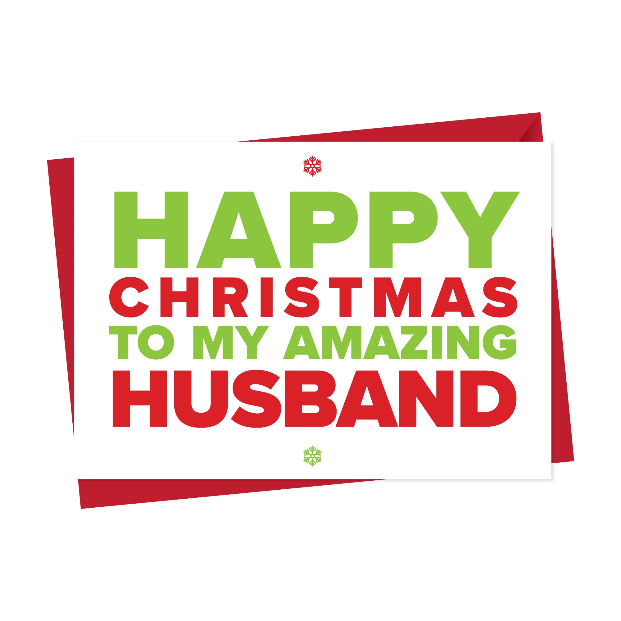 Christmas Card for An Amazing Husband