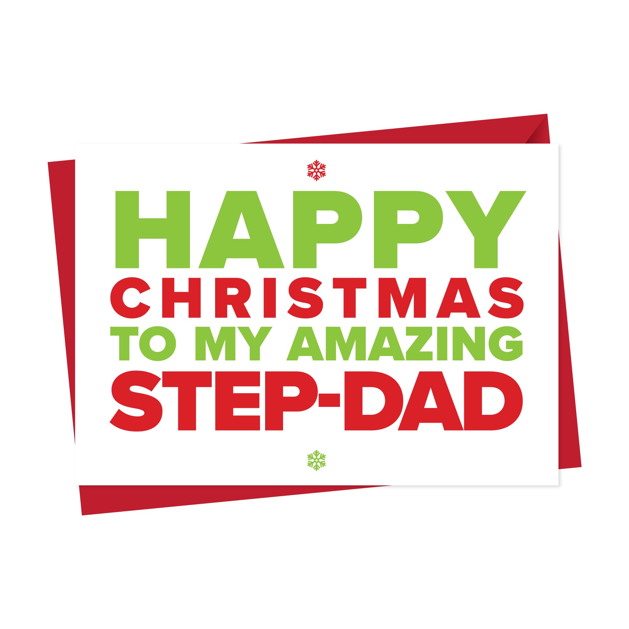 Christmas Card for An Amazing Step-Dad