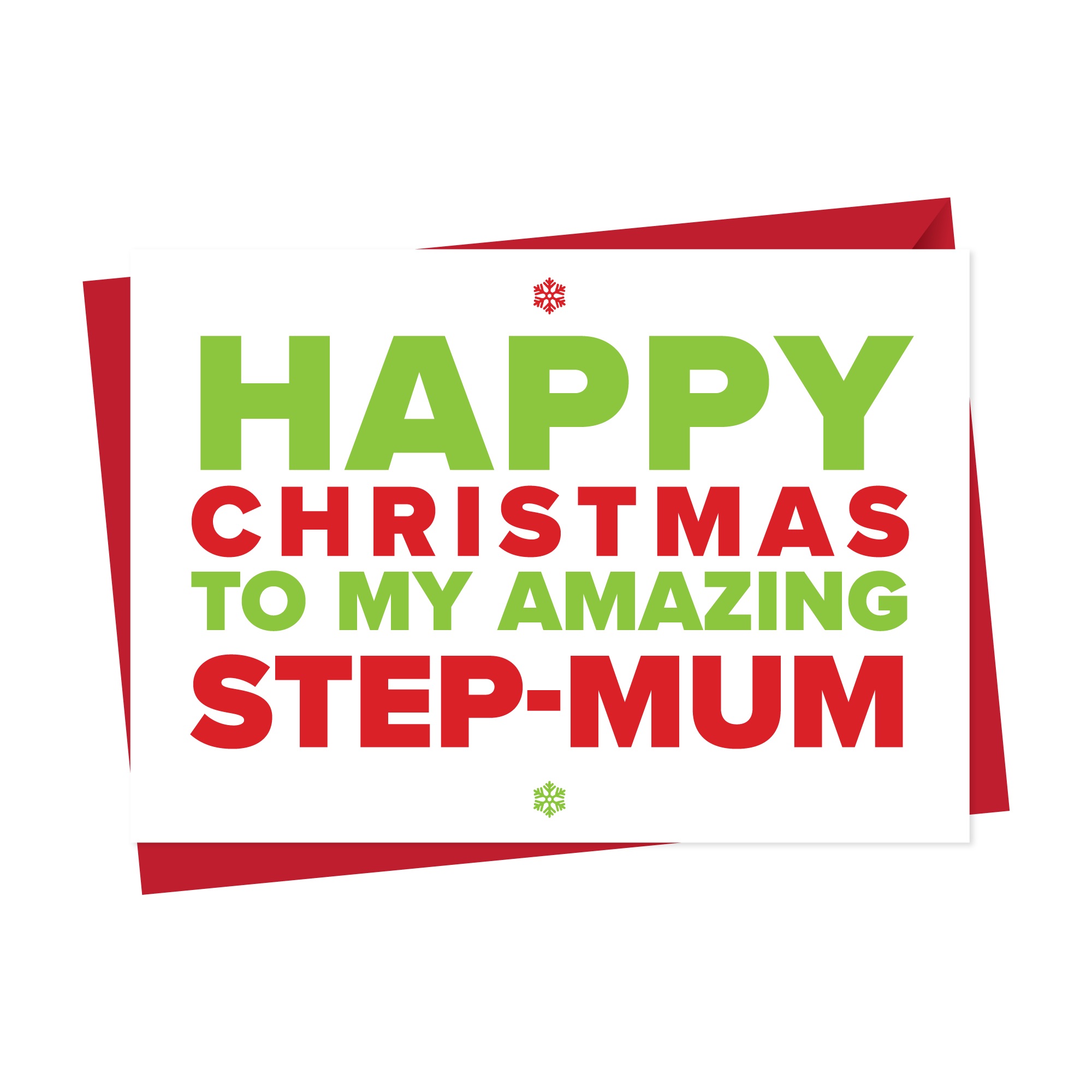 Christmas Card for An Amazing Step Mum